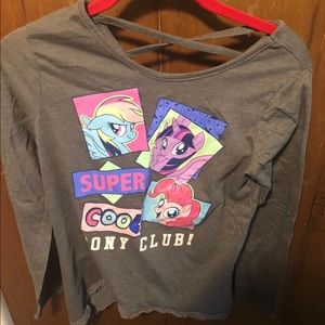 My little pony 14/16 girls long sleeve